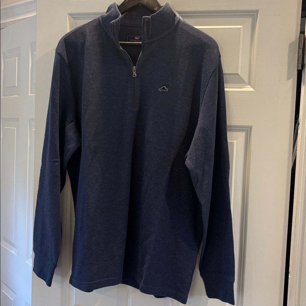 Vineyard Vines Men's Performance Navy Quarter Zip
